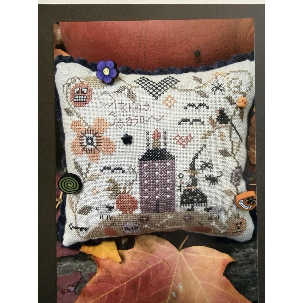 Shepherds Bush A Witching Season Cross Stitch Pattern w SOME Floss/edging